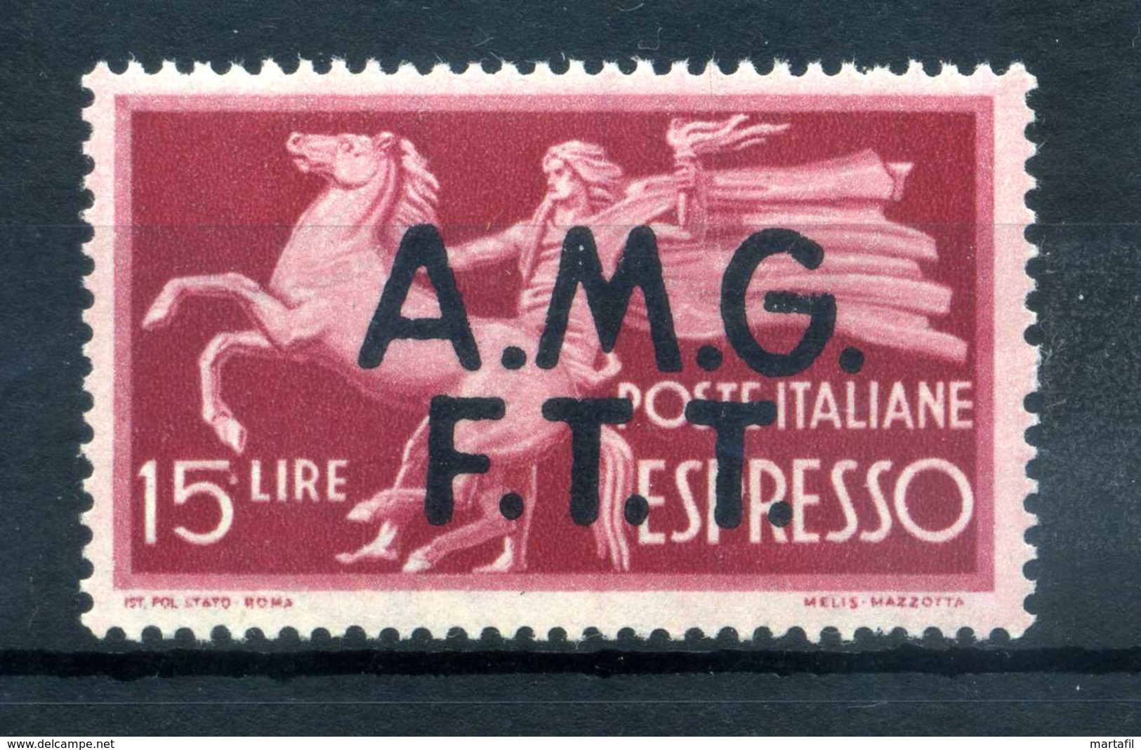 1947-48 TRISTE A AMG-FTT N.1 MNH ** - Express Mail