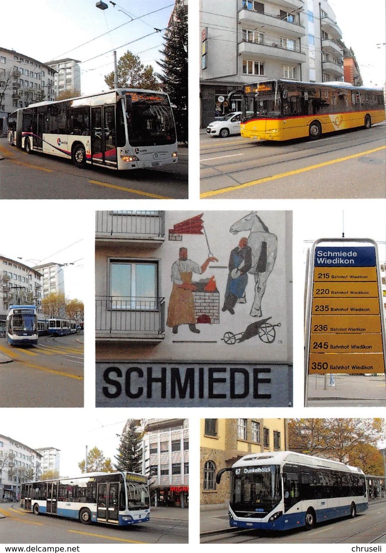 Wiedikon 7 Bild Postauto  Limitierte Auflage! - Wiedikon