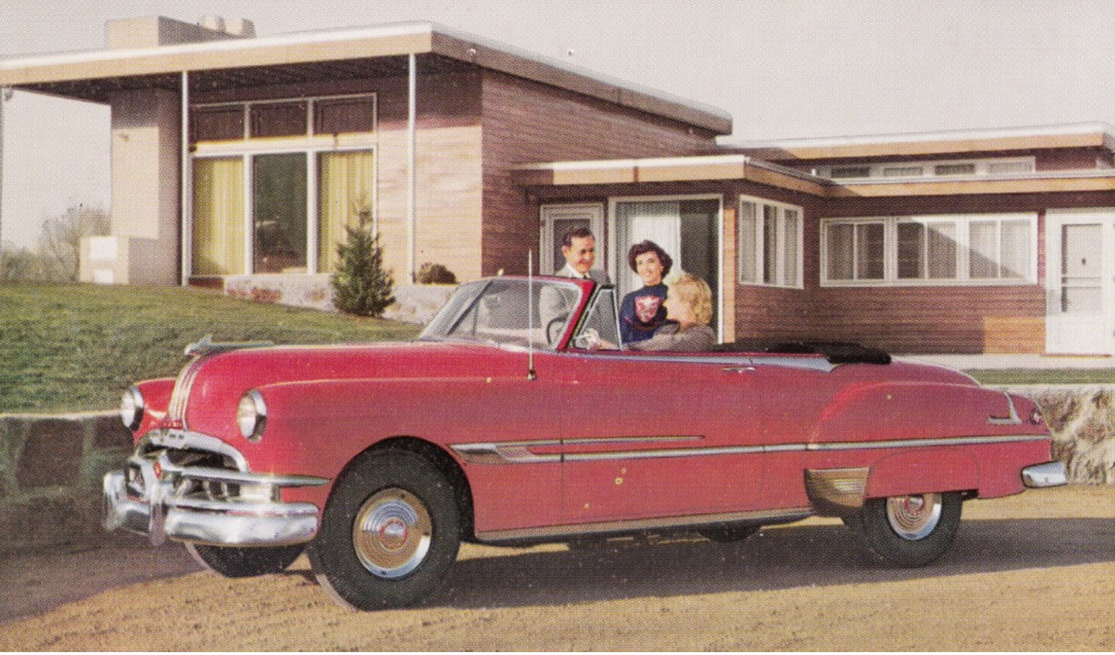 PONTIAC Chieftain DeLuxe Convertible Automobile , 1960s - Passenger Cars