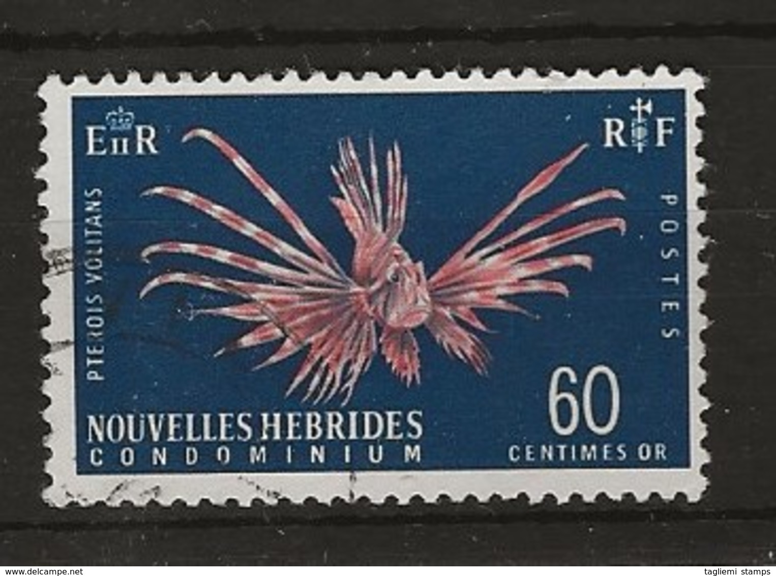 New Hebrides, 1963, SG F120, Used (French Inscription) - Usati