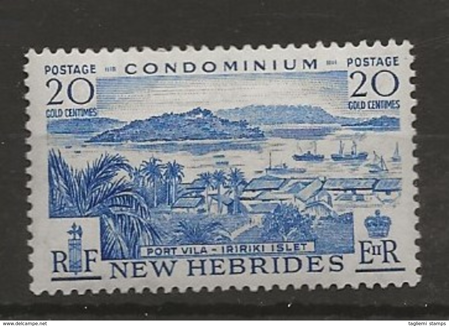 New Hebrides, 1957, SG  87, Mint Hinged - Ongebruikt