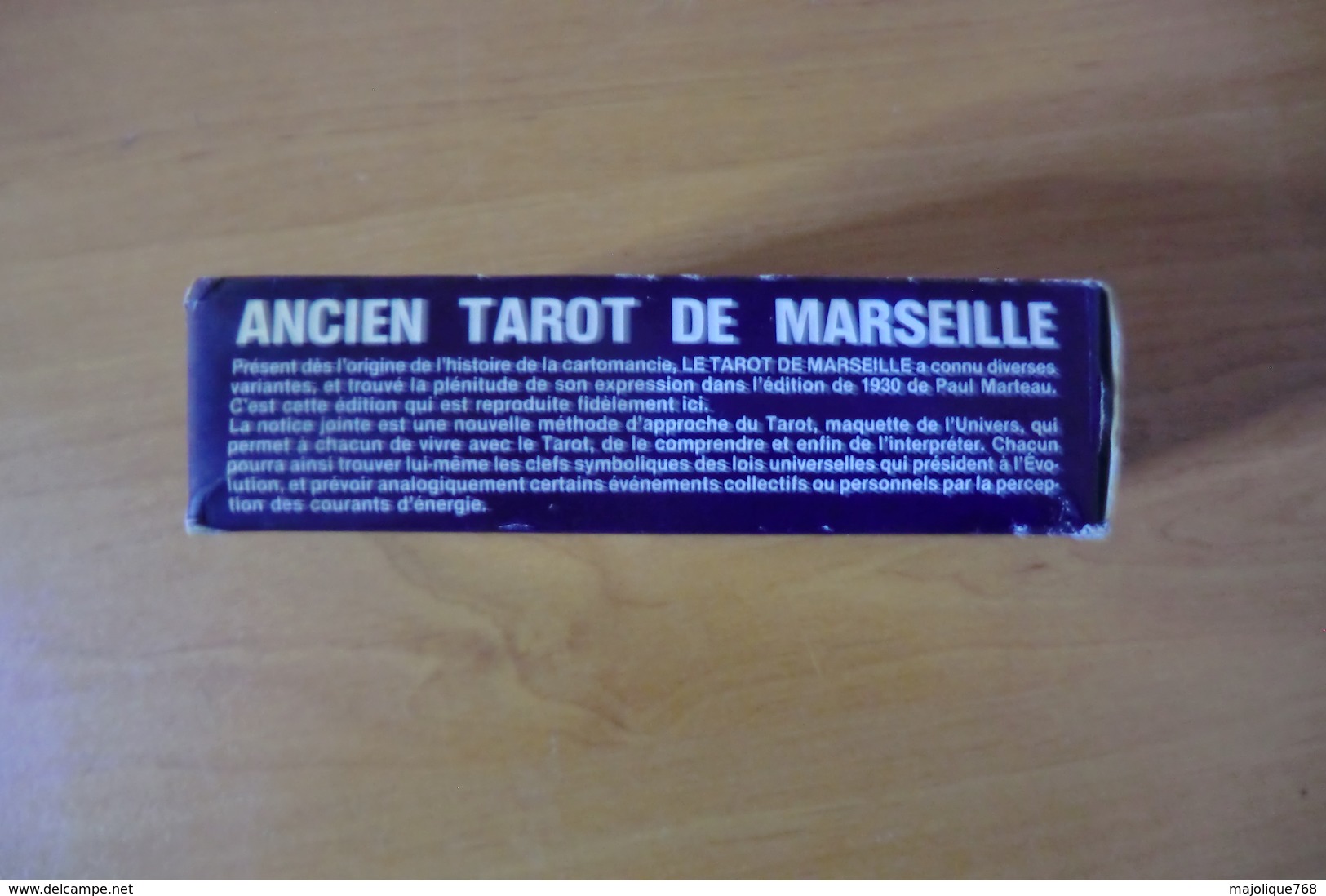 Jeux De Carte Ancien Tarot De Marseille De Marque Grimaud - Complet - - Tarot