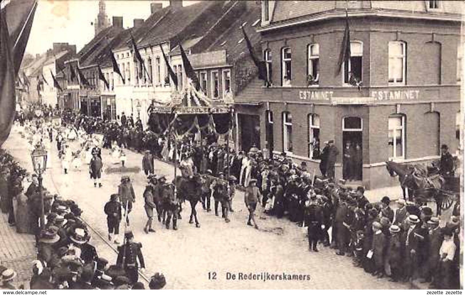 ROULERS - ROUSSELAERE - Redereijkerskamers - Uit. Carlier - Voayé 1914 (228) - Roeselare