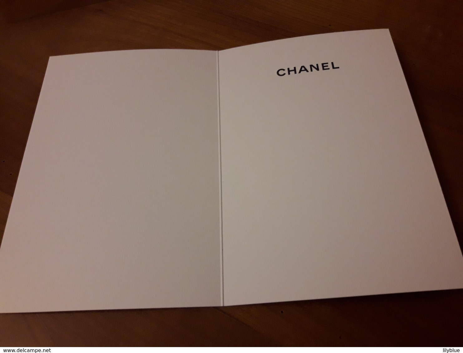 CHANEL Double Carte D'ANNIVERSAIRE  Signée Karl LAGERFELD - Modernes (à Partir De 1961)