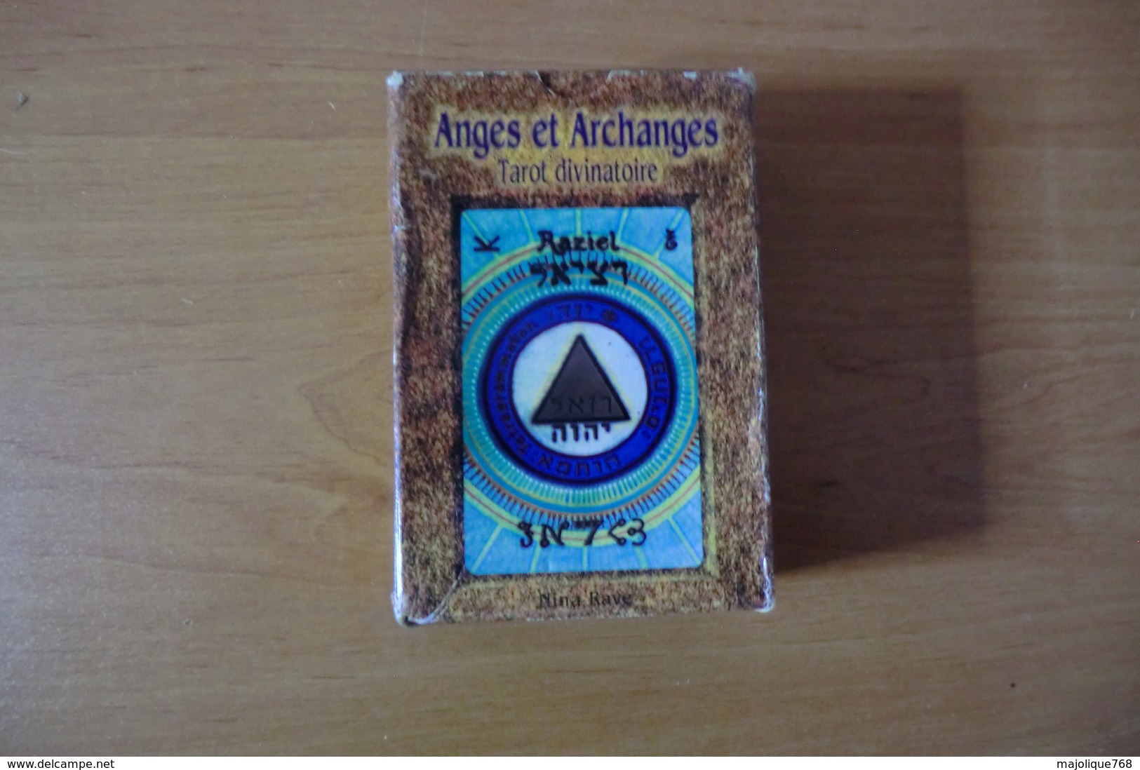 Jeux De Tarot Divinatoire Anges Et Archanges Par Nina Rave - Complet 81 Cartes Et Le Petit Livret - - Tarot-Karten