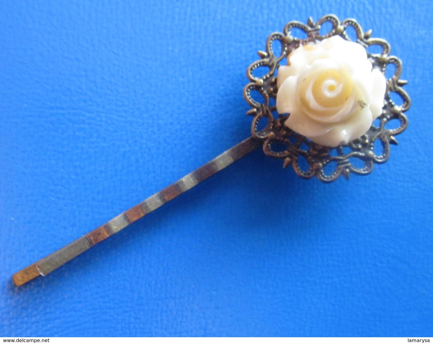 Vintage Accessoire Lot 9 épingle Aiguille à Chapeau & Cheveux Dame tige métal Hat pin-décor Art nouveau-Collection Rétro
