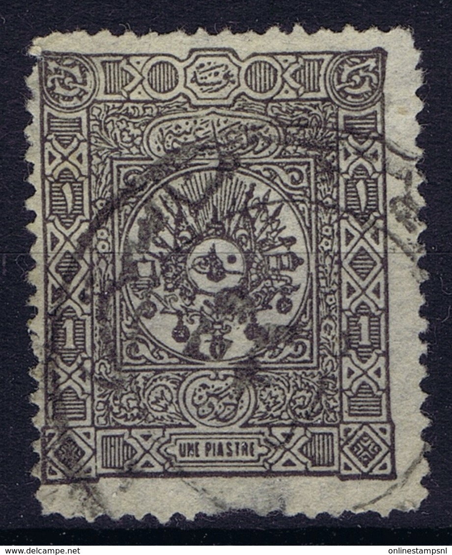 Ottoman Stamps With European Cancel MONASTIR MACEDONIA - Gebruikt