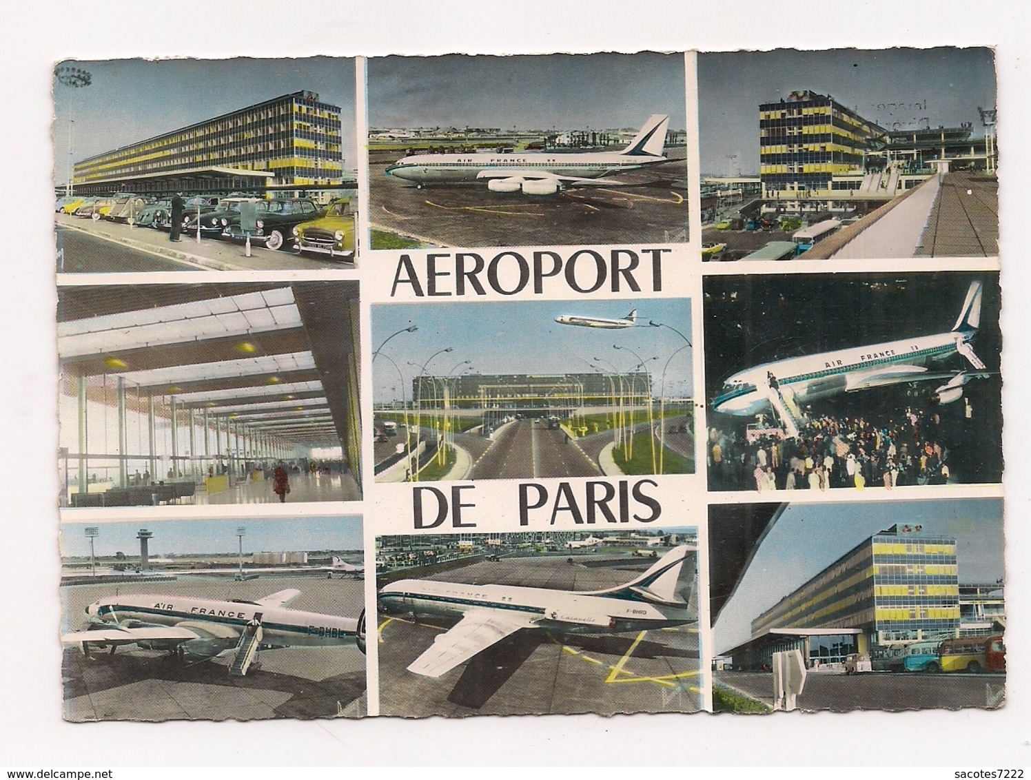 AEROPORT DE PARIS - MULTIVUES -ORLY - - Aéroports De Paris