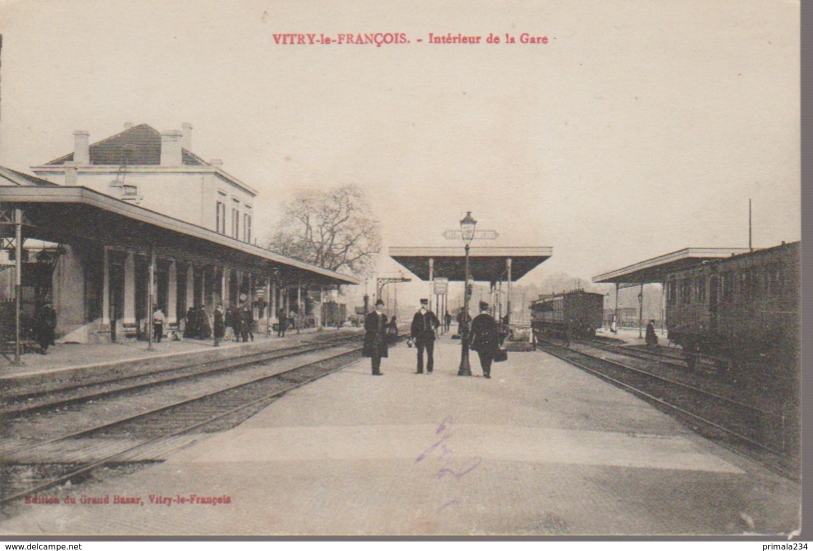 VITRY LE FRANCOIS - LA GARE - Vitry-le-François