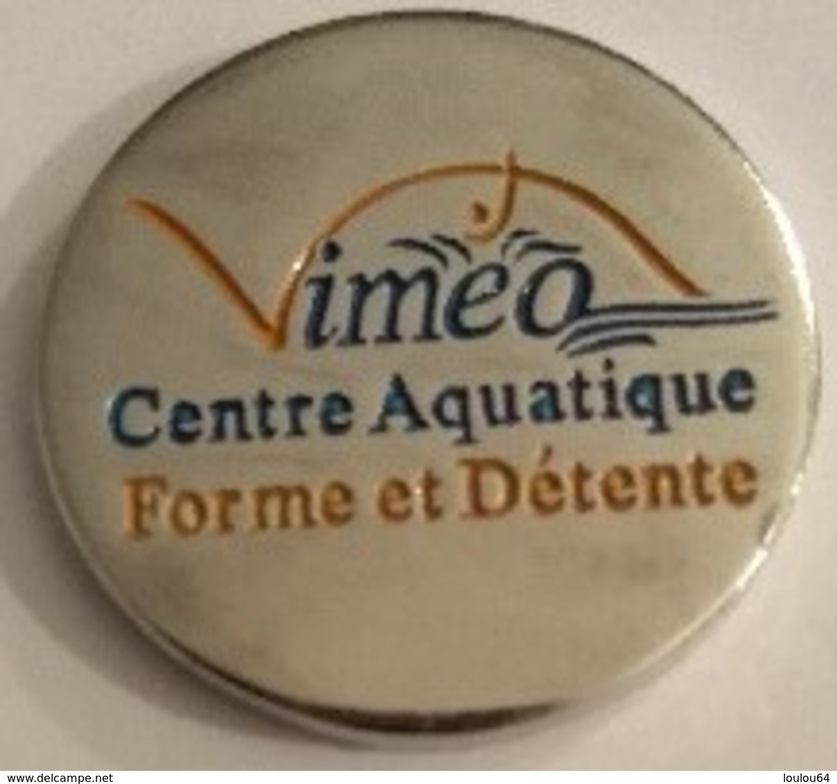 Jeton De Caddie - VIMEO - Centre Aquatique - Forme Et Détente - En Métal - Neuf - - Jetons De Caddies