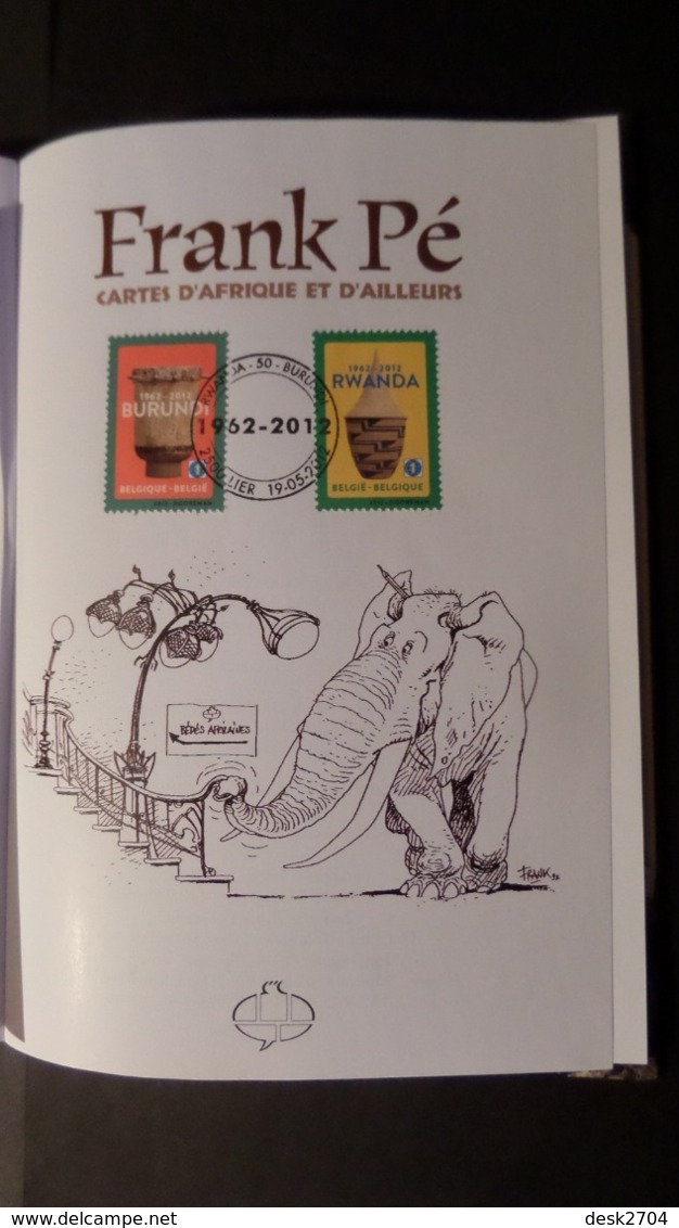 Frank Pé , Cartes D'Afrique Et D'ailleurs - N°4240/41- Bpost 2012 - Andere & Zonder Classificatie