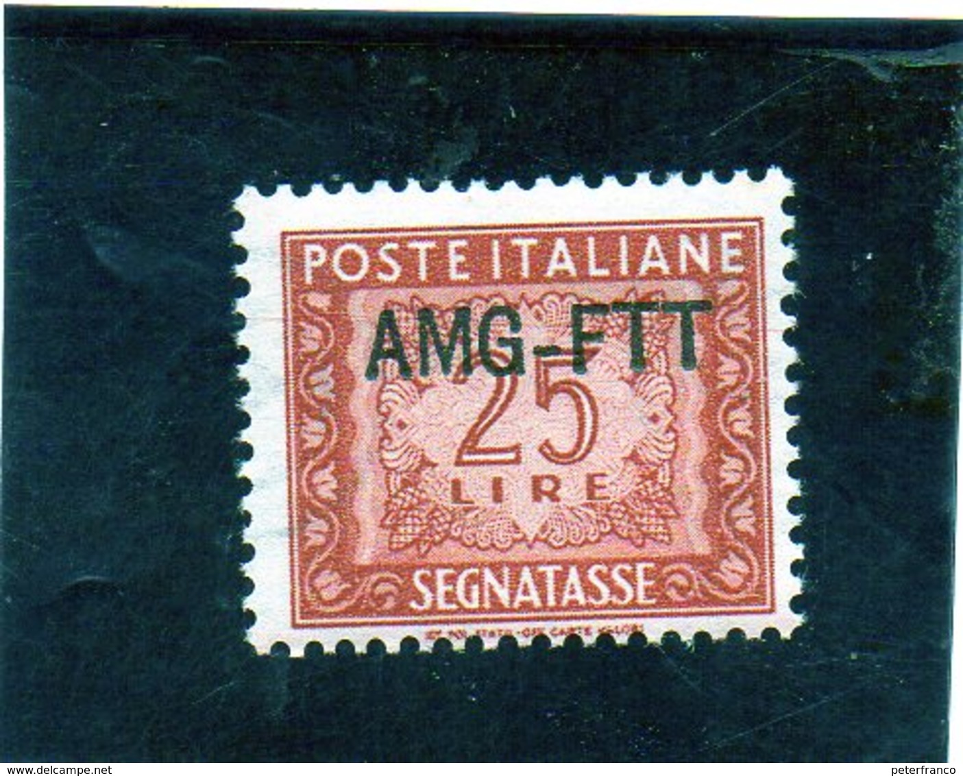 CG2 - 1952/4Trieste - Segnatasse L. 25 - Portomarken