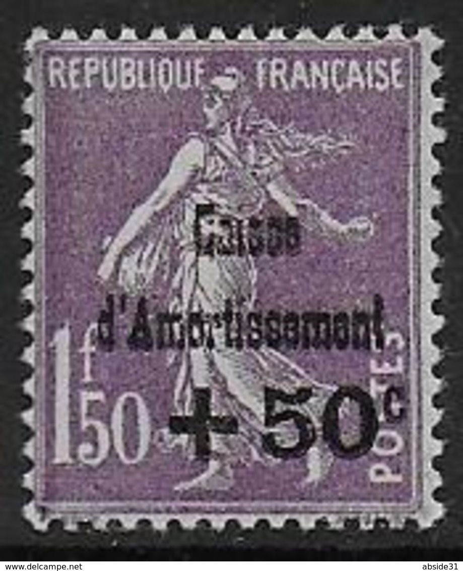 France  N° 268 *  -  Cote : 80 € - Ongebruikt