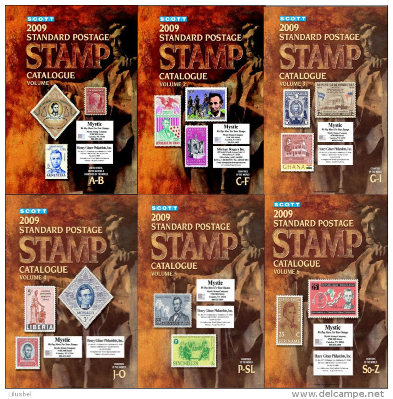 Scott Catalogue 2009 (A-Z) - Scott - Standard Postage Stamp Catalogue PDF - Andere & Zonder Classificatie