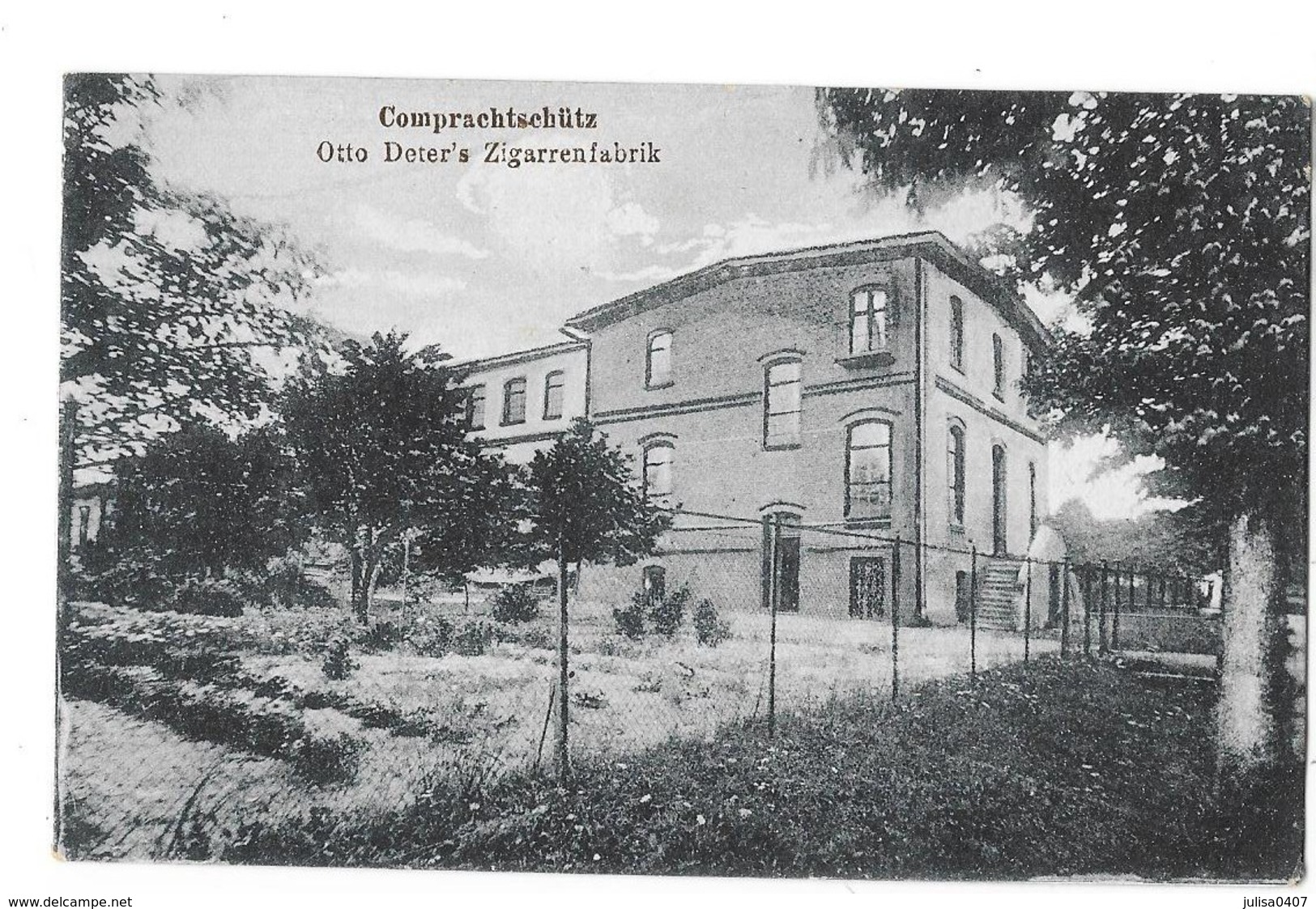 KOMPRACHCICE COMPRACHTSCHUTZ (Pologne) Otto Deter's Zigarrenfabrik - Poland