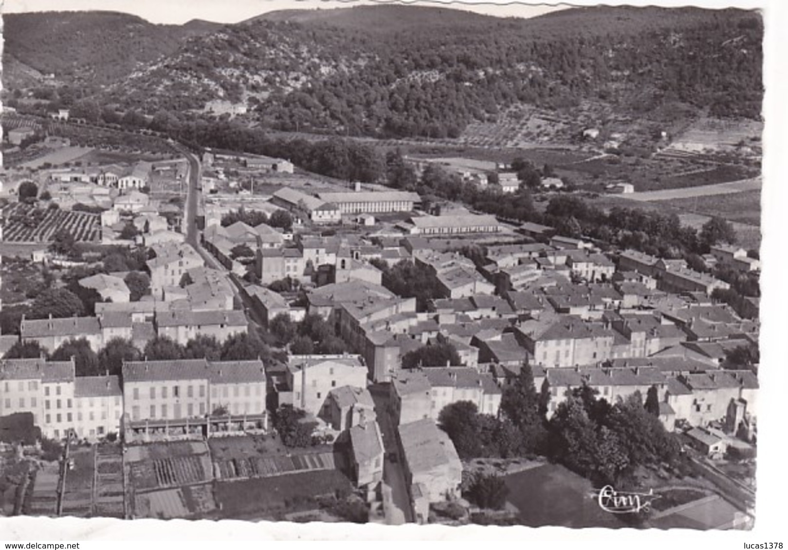 83 / SAINT ZACHARIE / VUE GENERALE AERIENNE / CIRC 1952 - Saint-Zacharie