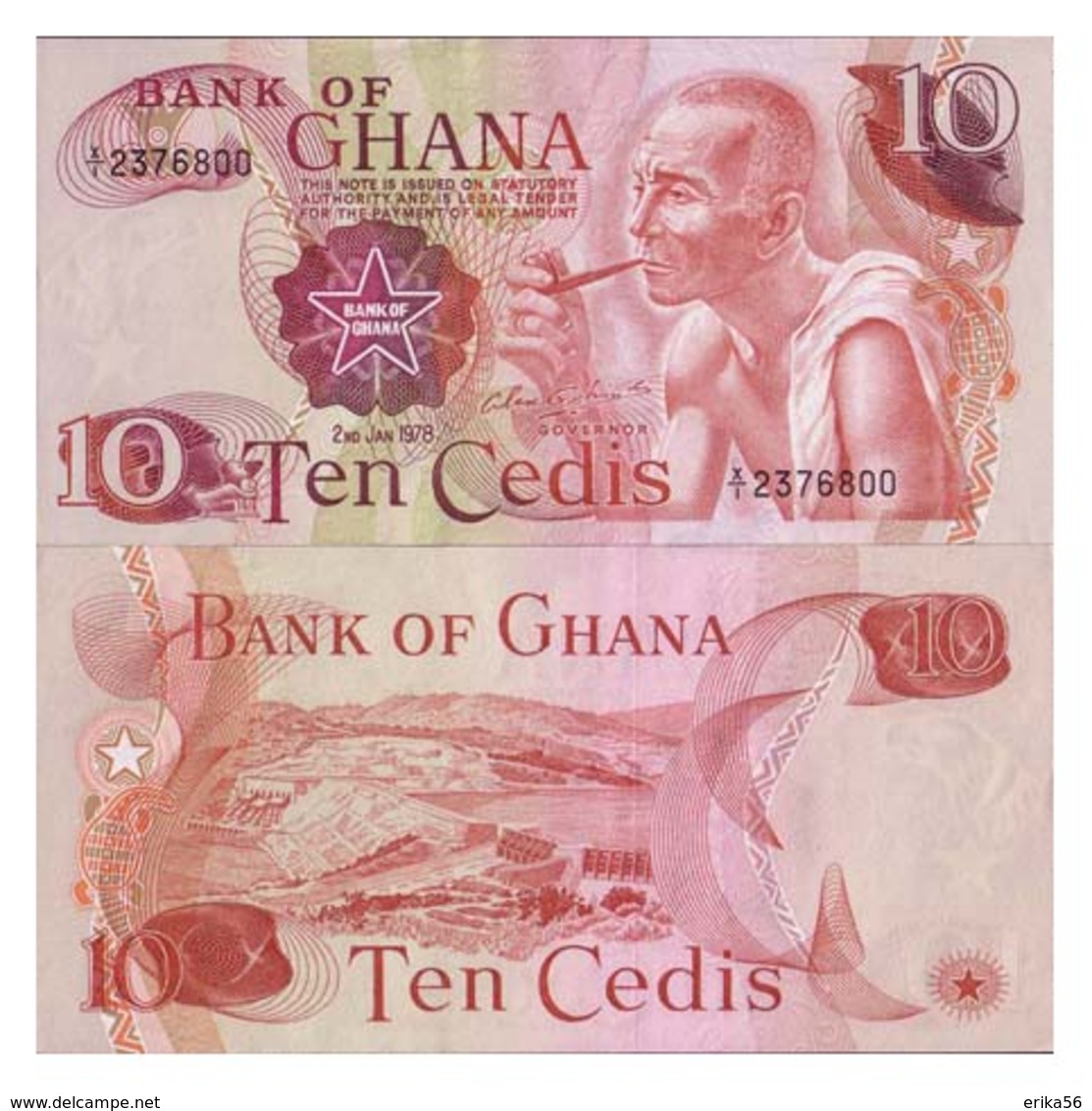 Billet Ghana 10 Cedis - Ghana