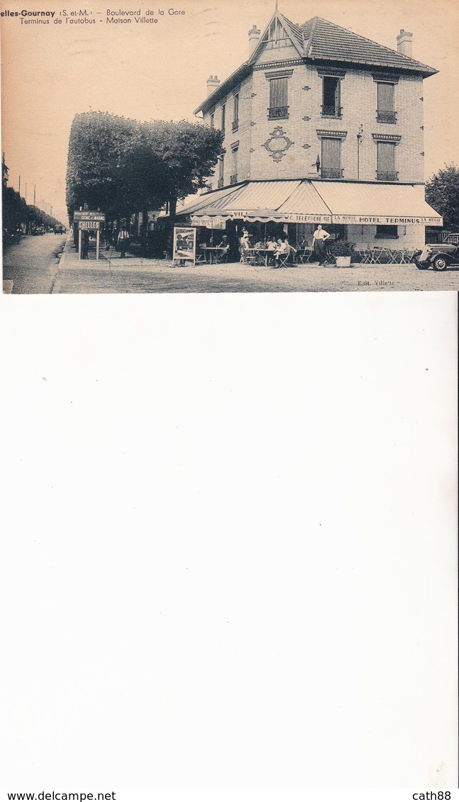 CHELLES - GOURNAY - Boulevard De La Gare - Terminus De L'Autobus - Maison Villette - Chelles