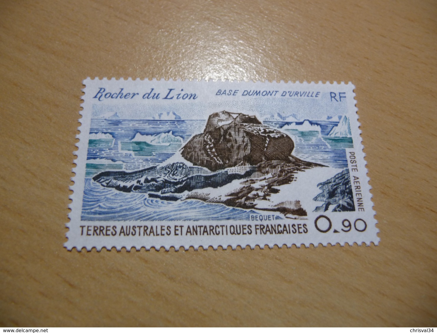 TIMBRE  POSTE  AÉRIENNE   TAAF   N  57   COTE  1,25  EUROS    NEUF  LUXE**   ANNÉE   1979 - Corréo Aéreo