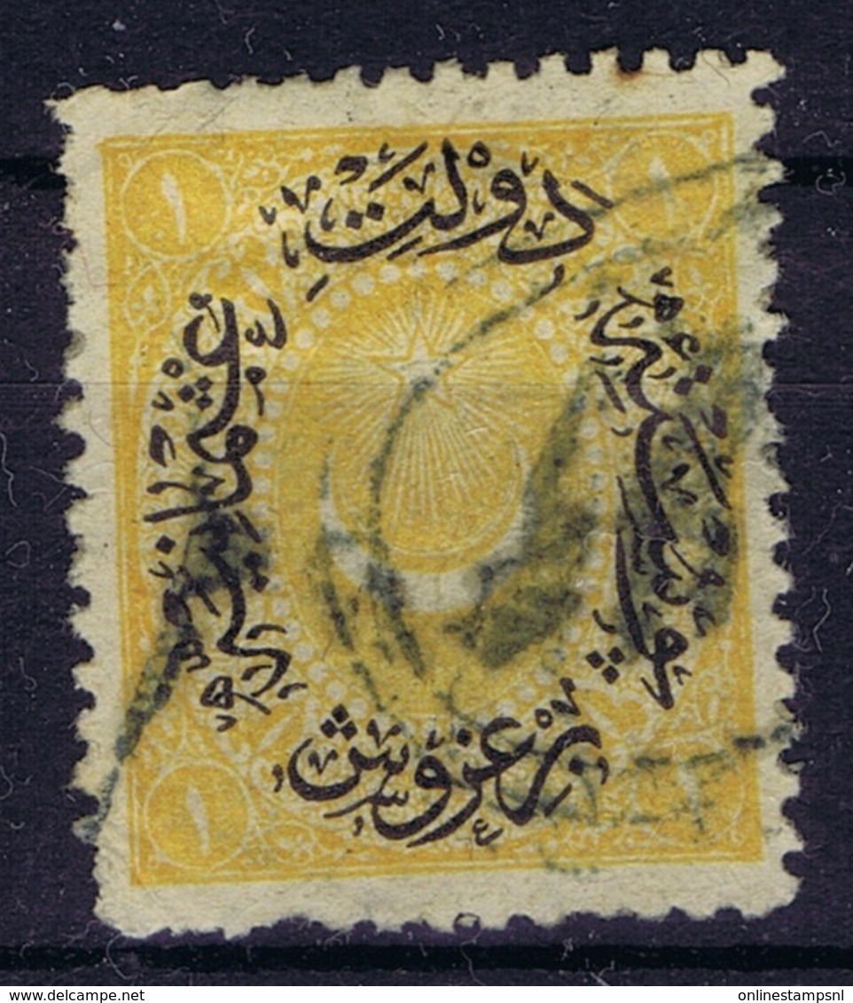 Ottoman Stamps With European CanceL  PODGORIZA PODGORICA MONETENEGRO - Gebruikt