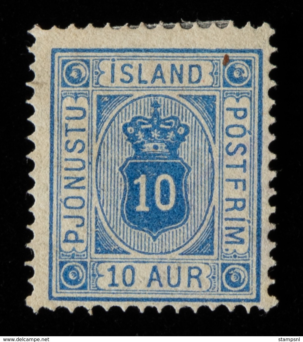 Iceland - 1876-1901 - 10a Yv.TdS 6 Postage Due - Mint No Gum - Nuovi