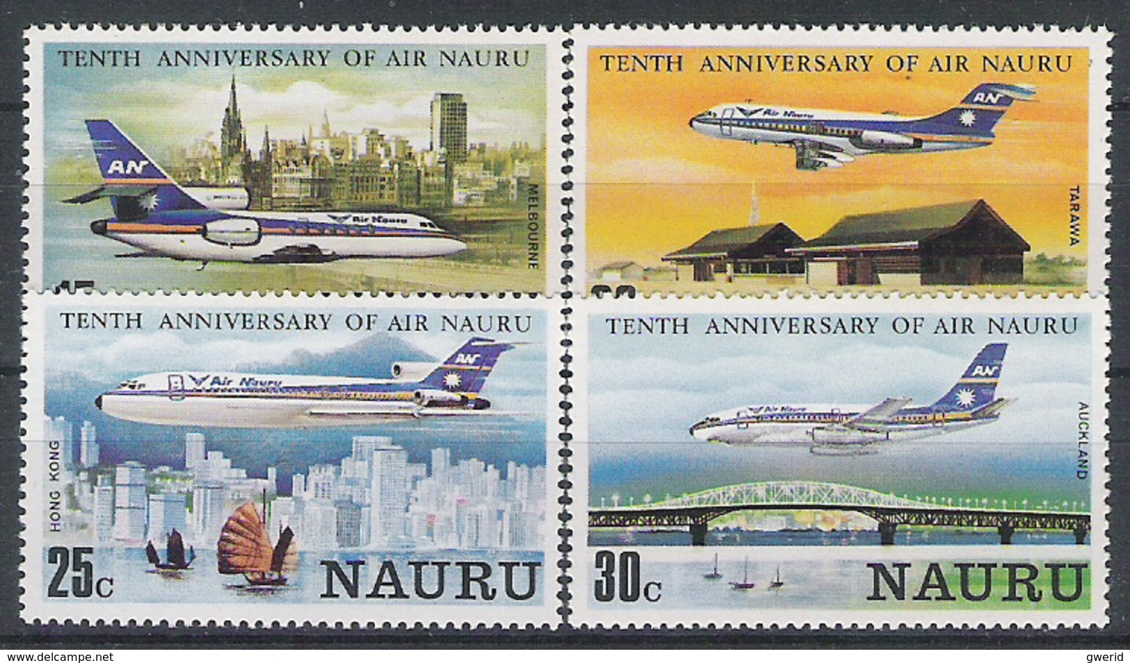 Nauru N° 207/10 YVERT NEUF ** - Nauru