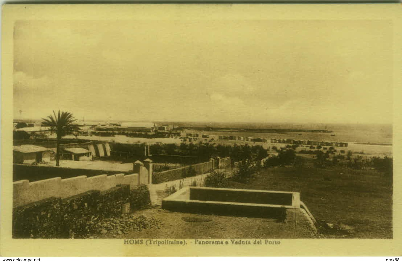 SYRIA - HOMS - PANORAMA E VEDUTA DEL PORTO - PHOTO ALBERT - 1930s (7053) - Siria