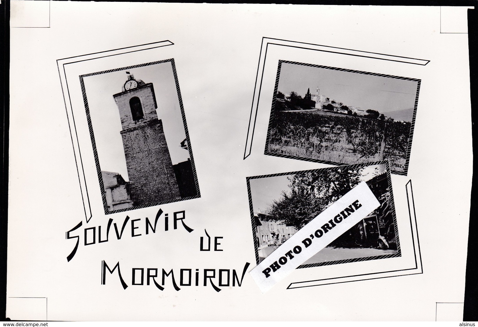 84 - SOUVENIR DE MORMOIRON - MULTIVUES - ESSAI PHOTO POUR CREATION DE CARTES POSTALES - Mormoiron