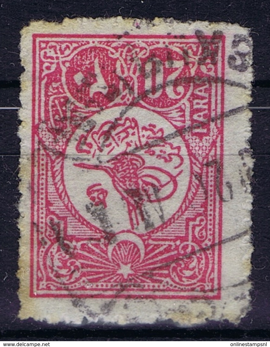 Ottoman Stamps With European CanceL  USKUB GARE  SKOPJE NORTH MACEDONIA - Used Stamps