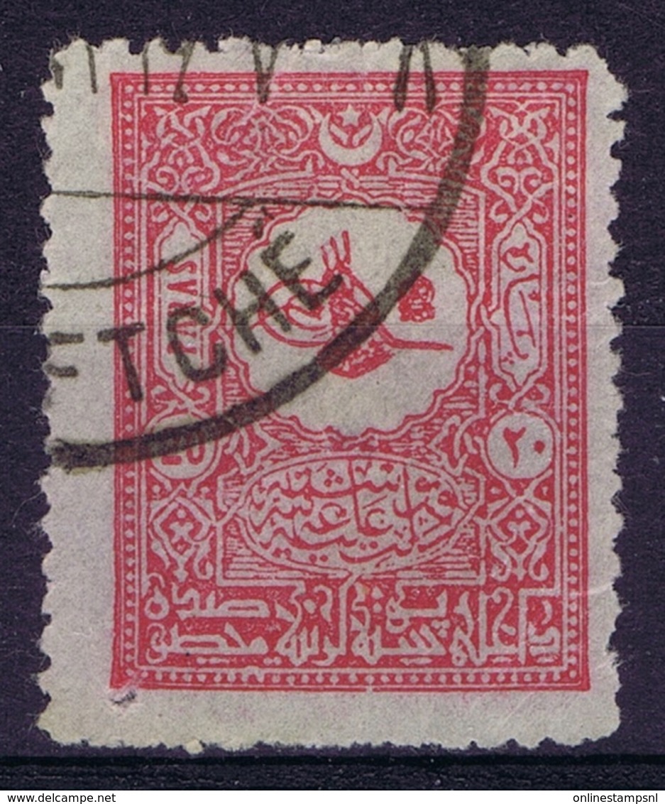 Ottoman Stamps With European CanceL ZUBEFTCHE HAS A THIN - Oblitérés