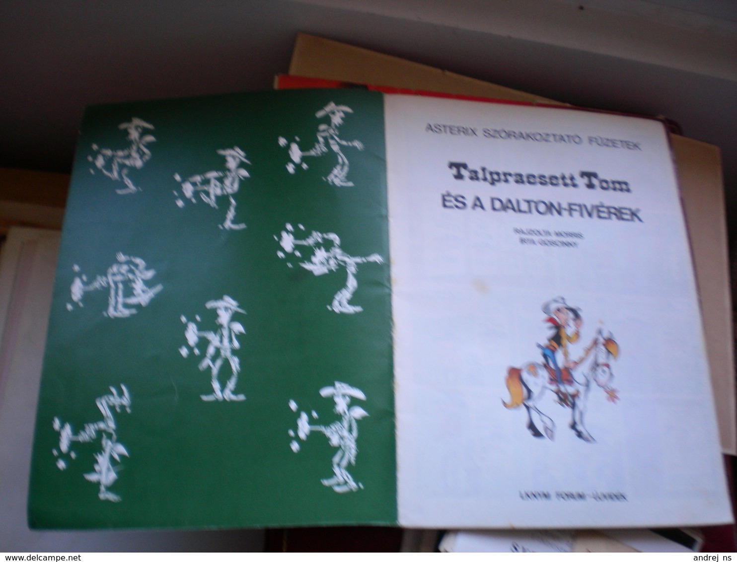 Lucky Luke Serbian Edition In Hungarian Talpraesett Tom Es A Dalton Fiverek  Forum Ujvidek Novi Sad  Goscinny Morris - Cómics & Mangas (otros Lenguas)