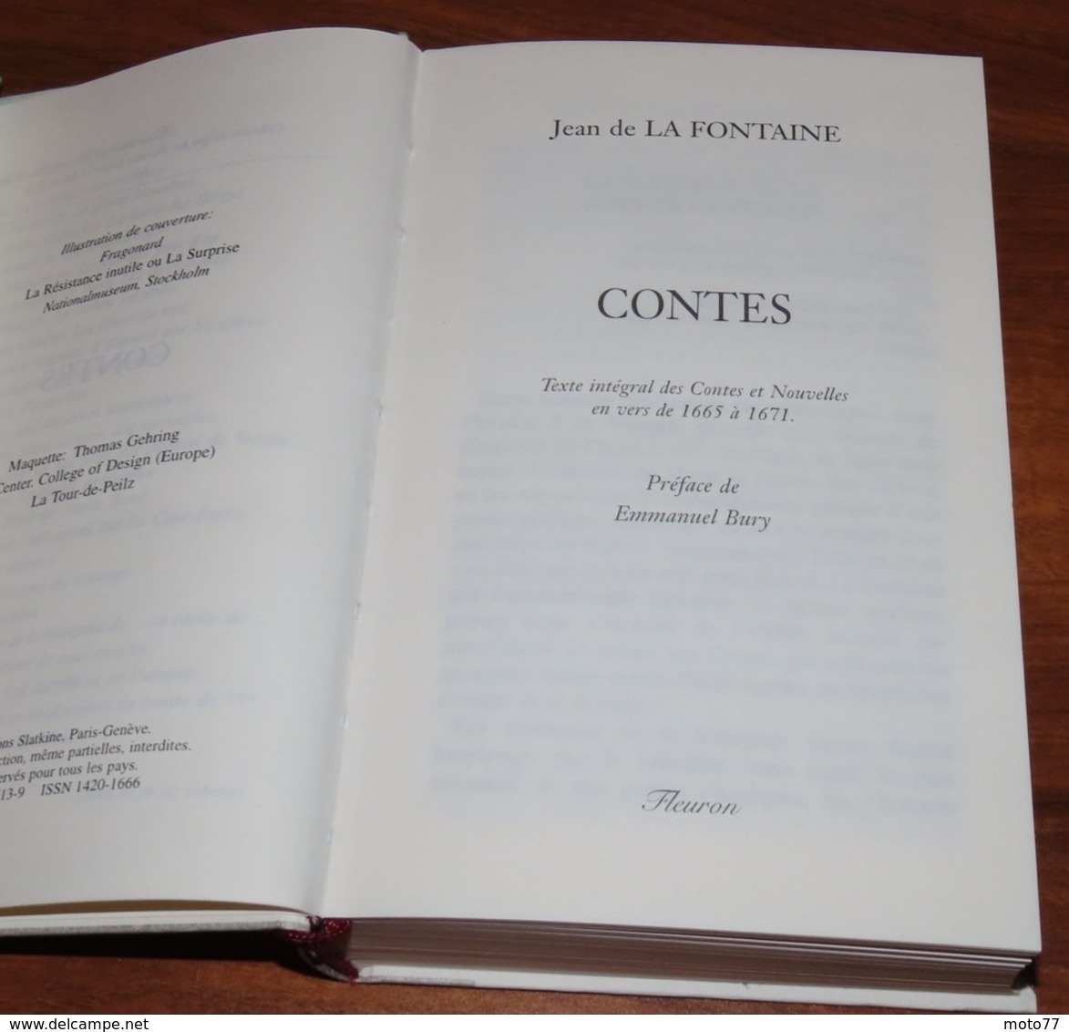 TOME - Tous LES CONTES DE LA FONTAINE - 1996 - Edition Fleuron - Texte Intégral Des Contes Et Nouvelles - 17 - Auteurs Français