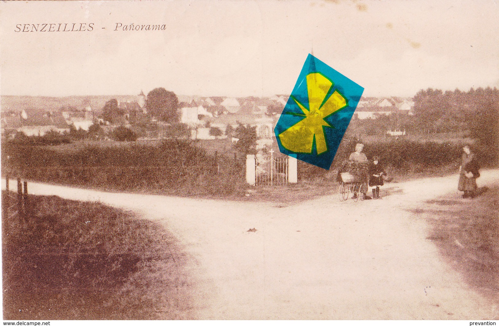 SENZEILLES - Panorama - Circulée En 1932 - Cerfontaine
