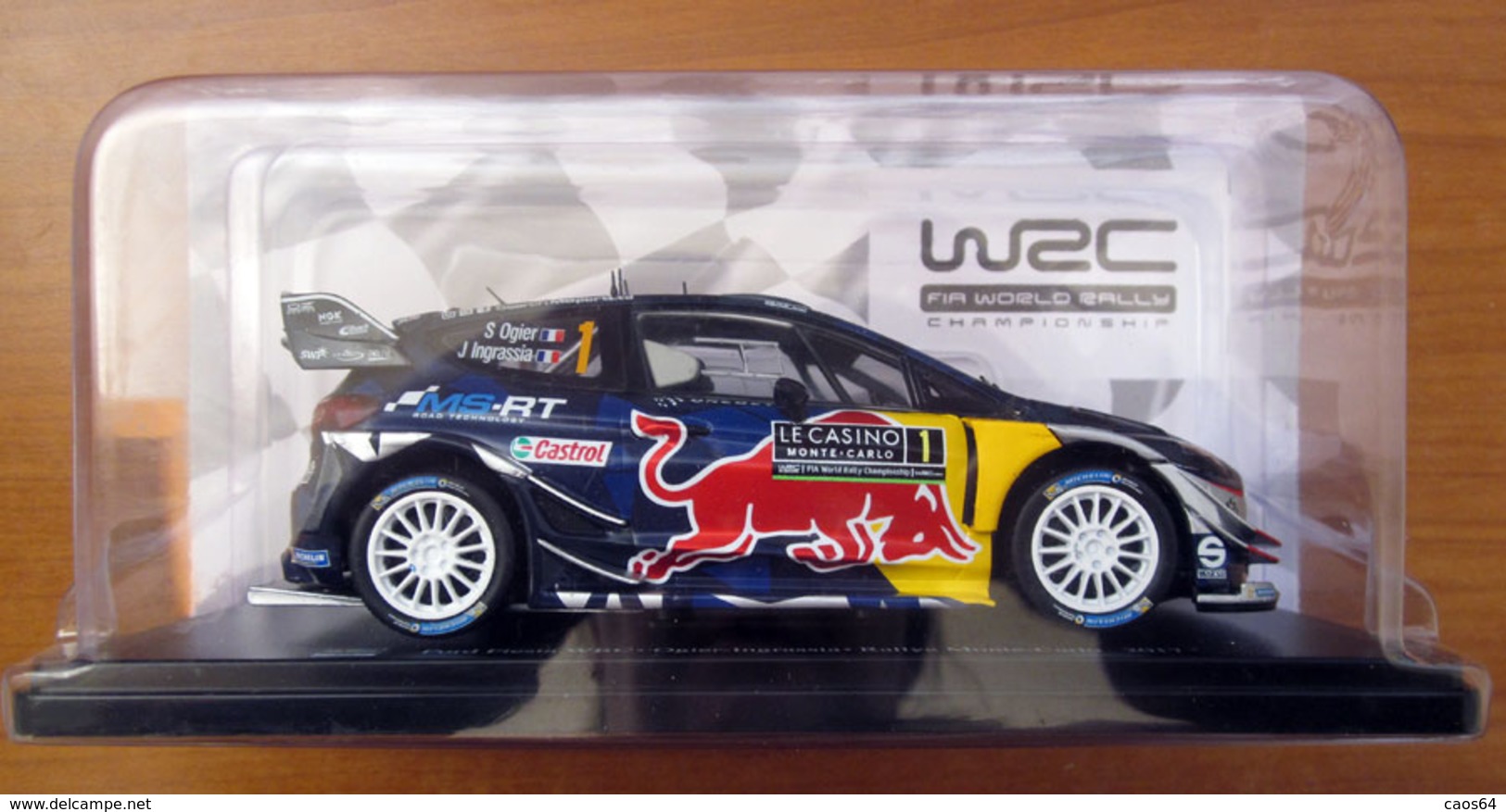 Ford Fiesta WRC Sébastien Ogier Montecarlo - HACHETTE 1:24 - Altri & Non Classificati