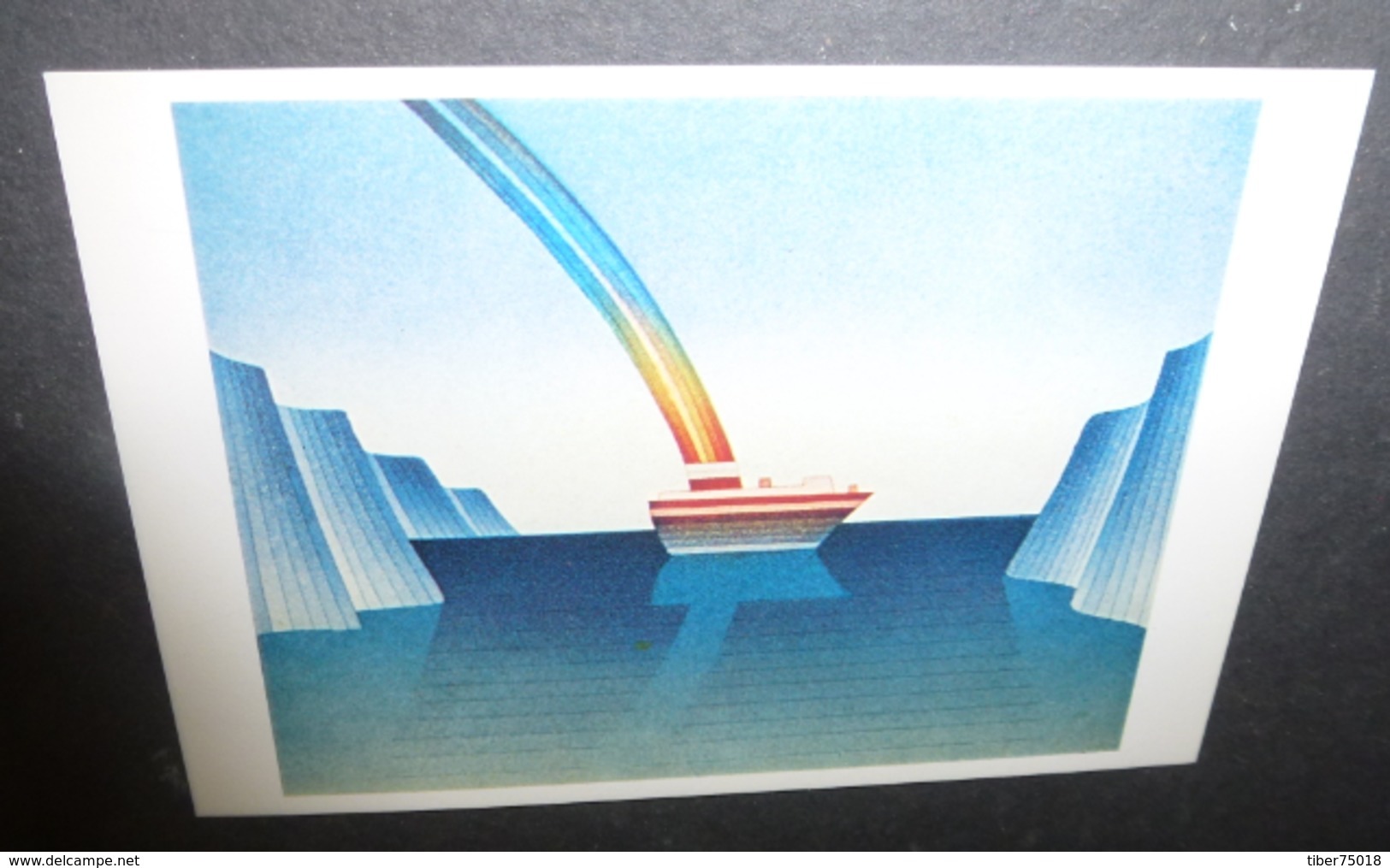 Carte Postale - Illustration Folon - Le Voyage - 1979 - Folon