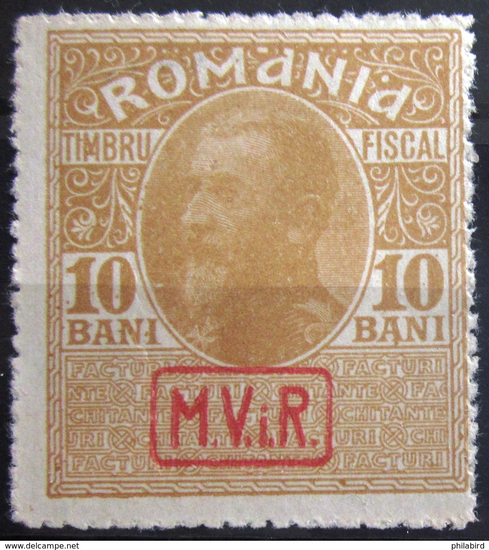 ALLEMAGNE Occupation En ROUMANIE                Timbre Fiscal 22a                      NEUF** - Occupation 1914-18