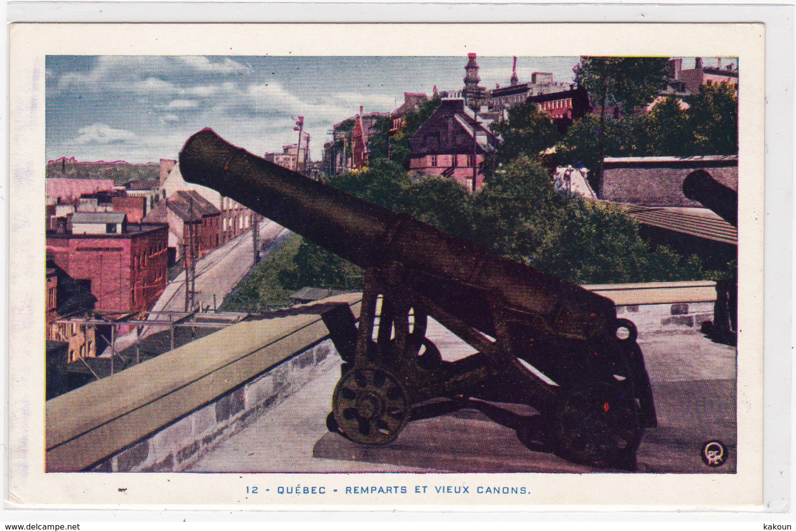 Lot De 2 Cartes Des Fortifications Et De La Citadelle, Québec, Lorenzo Audet (F386) - Québec - La Citadelle