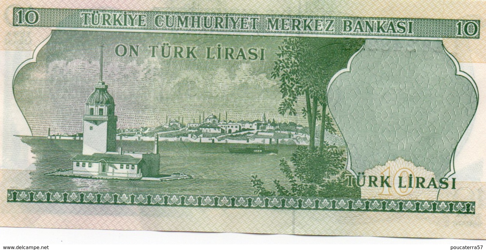 TURKEY=1970    10  LIRA     P-186    UNC - Turkey