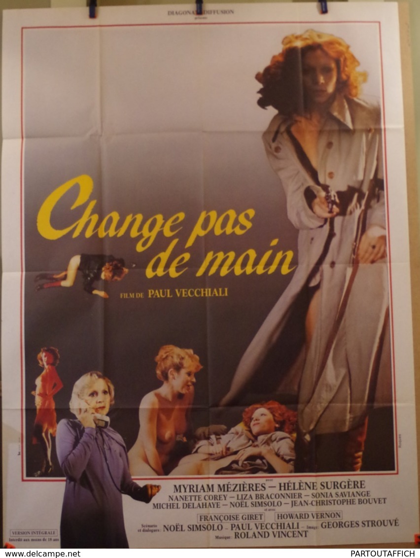 Af Ciné Orig CHANGE PAS DE MAIN (Paul Vecchiali/1975.) 160X120 - Manifesti & Poster