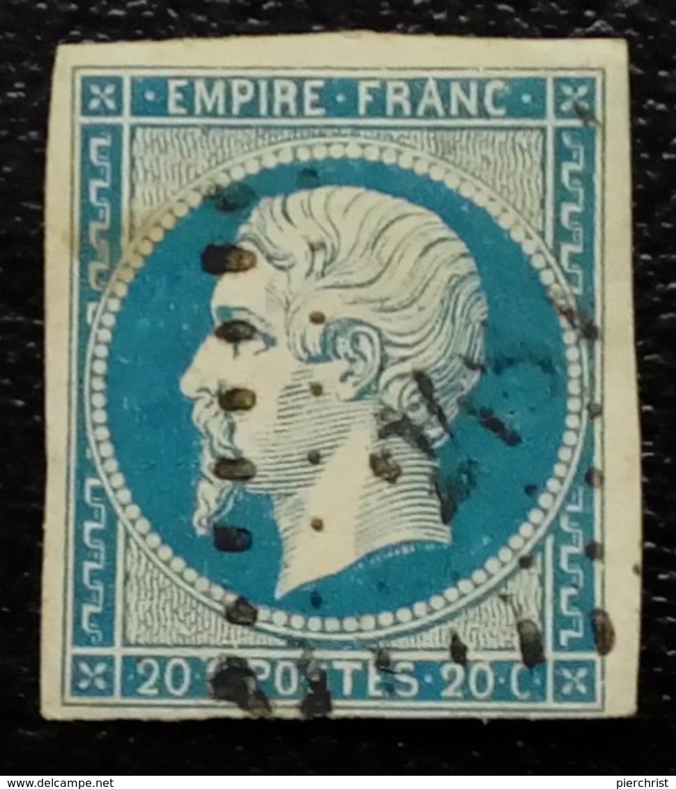 210- 14 A-  PC 2484 Poligny Jura 38 - 1853-1860 Napoleon III