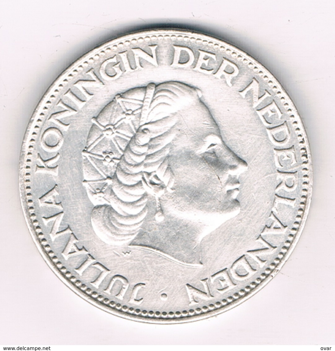 2 1/2 GULDEN 1961 NEDERLAND /356/ - 1948-1980 : Juliana