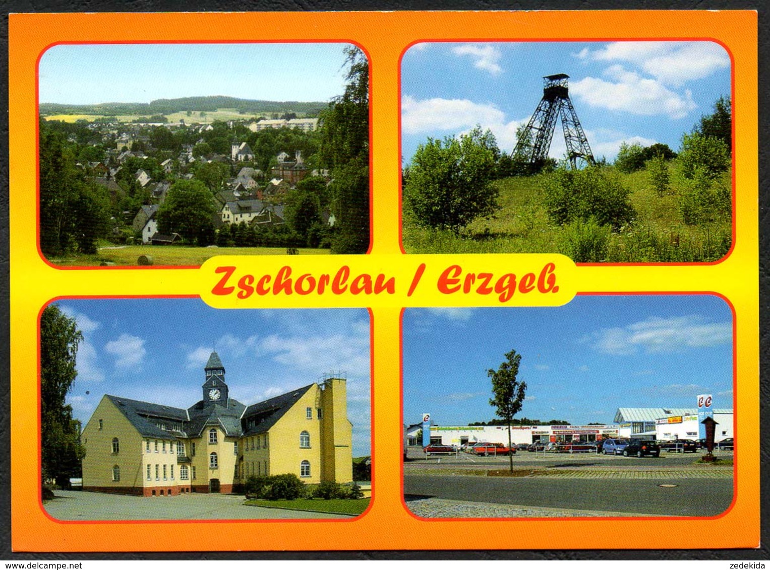 D2585 - TOP Zschorlau - Bild Und Heimat Reichenbach - Qualitätskarte - Zschorlau