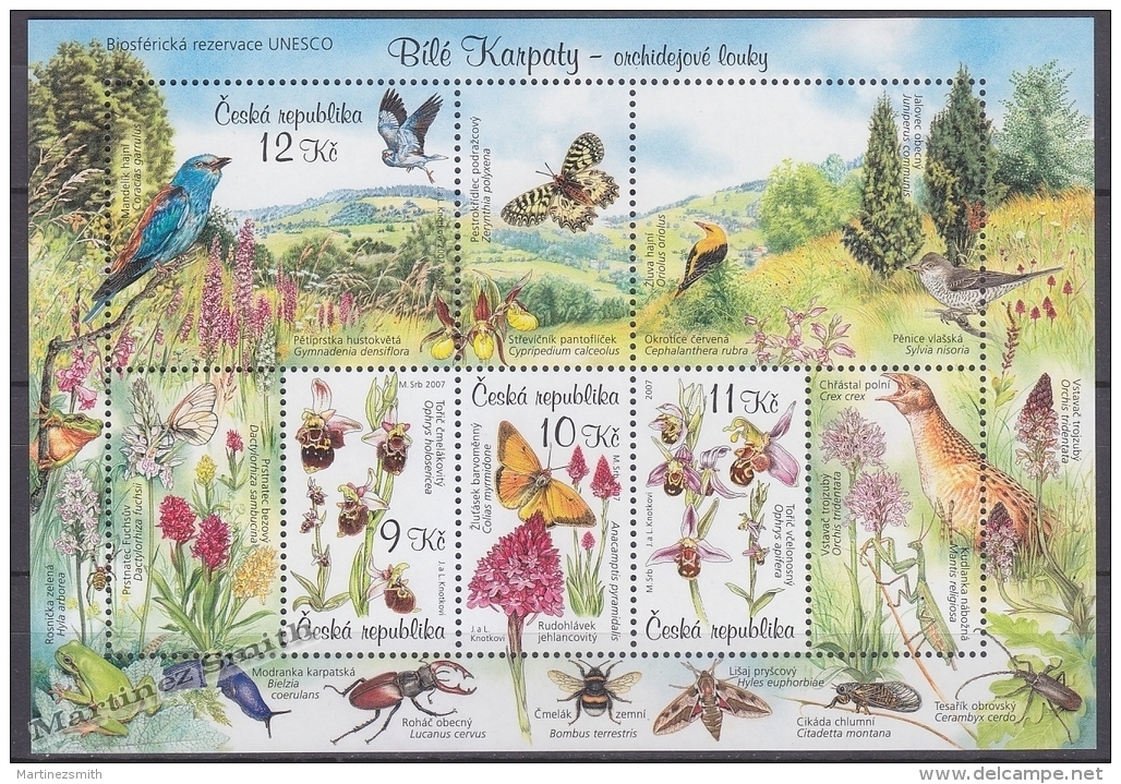 Czech Republic - Tcheque 2007 Yvert BF 26 - Nature Protection - MNH - Nuevos