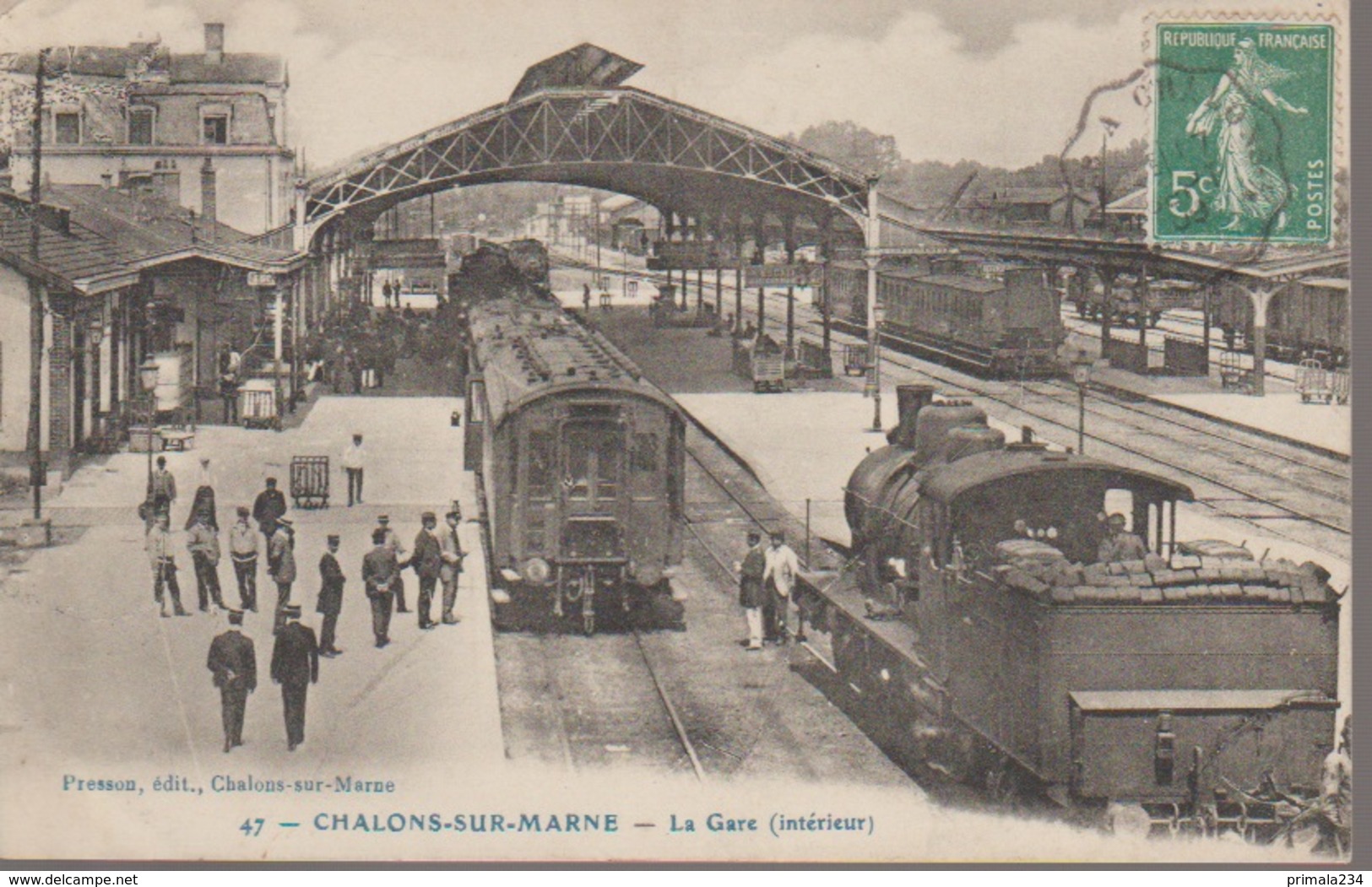 CHALONS SUR MARNE-    LA GARE - Châlons-sur-Marne