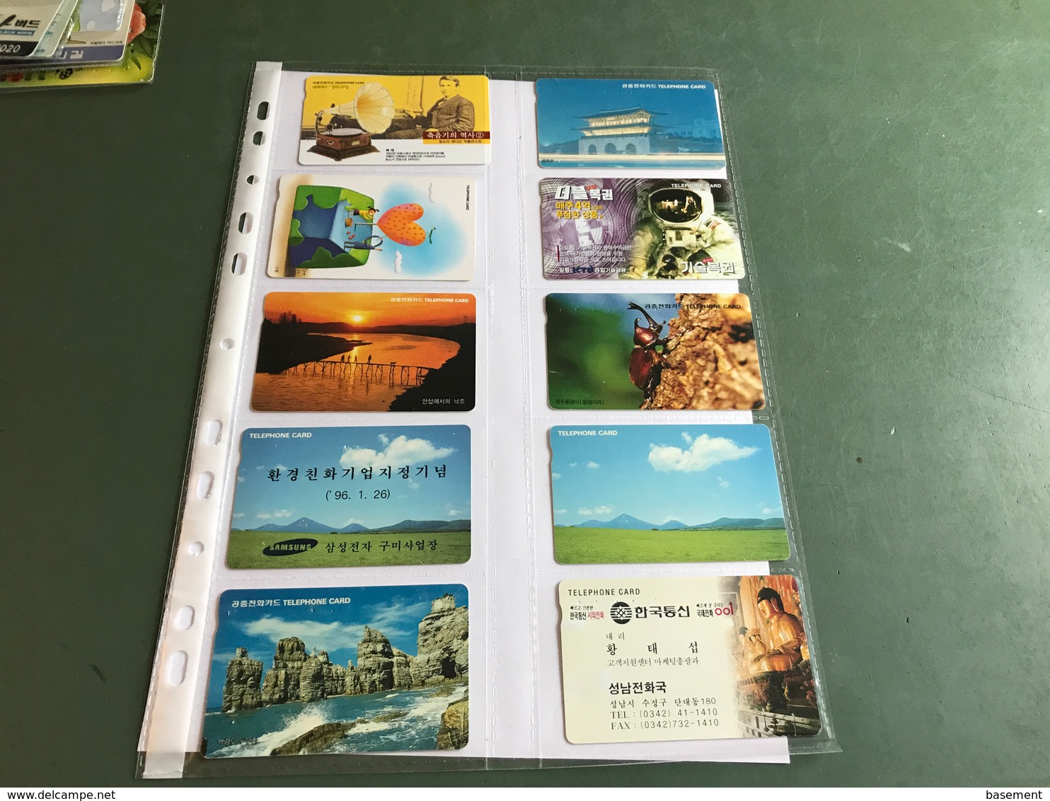 South Korea - 10 Different Phonecards - Corea Del Sur