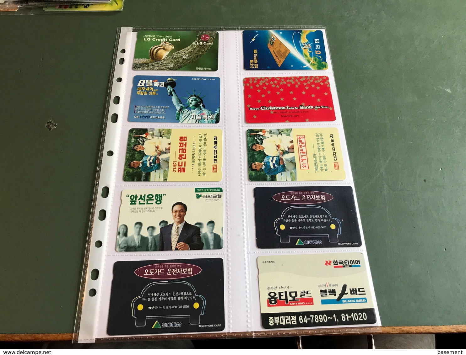 South Korea - 10 Different Phonecards - Corea Del Sur