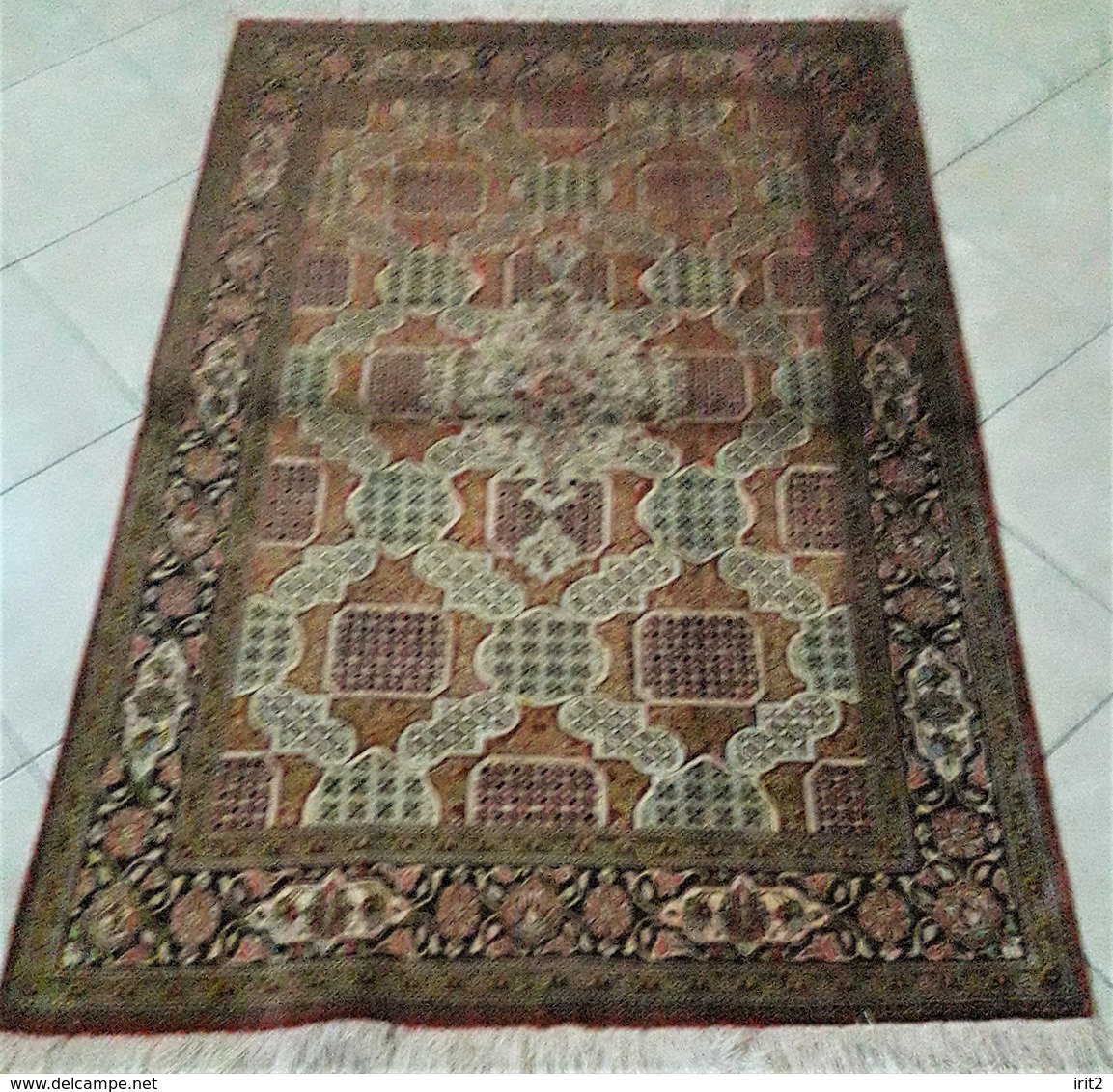 Persia - Iran - Tappeto Persiano QUM 100% Pura Seta - 100% Silk - Tapis & Tapisserie