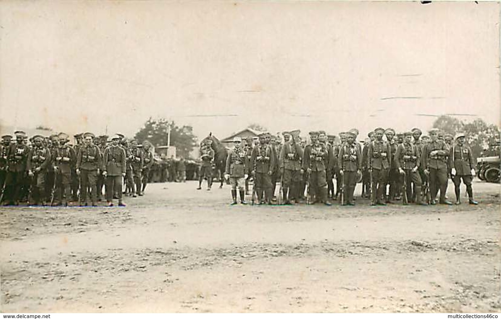 100120A - 23 LA COURTINE 1932 - Carte Photo Militaire Indou - La Courtine