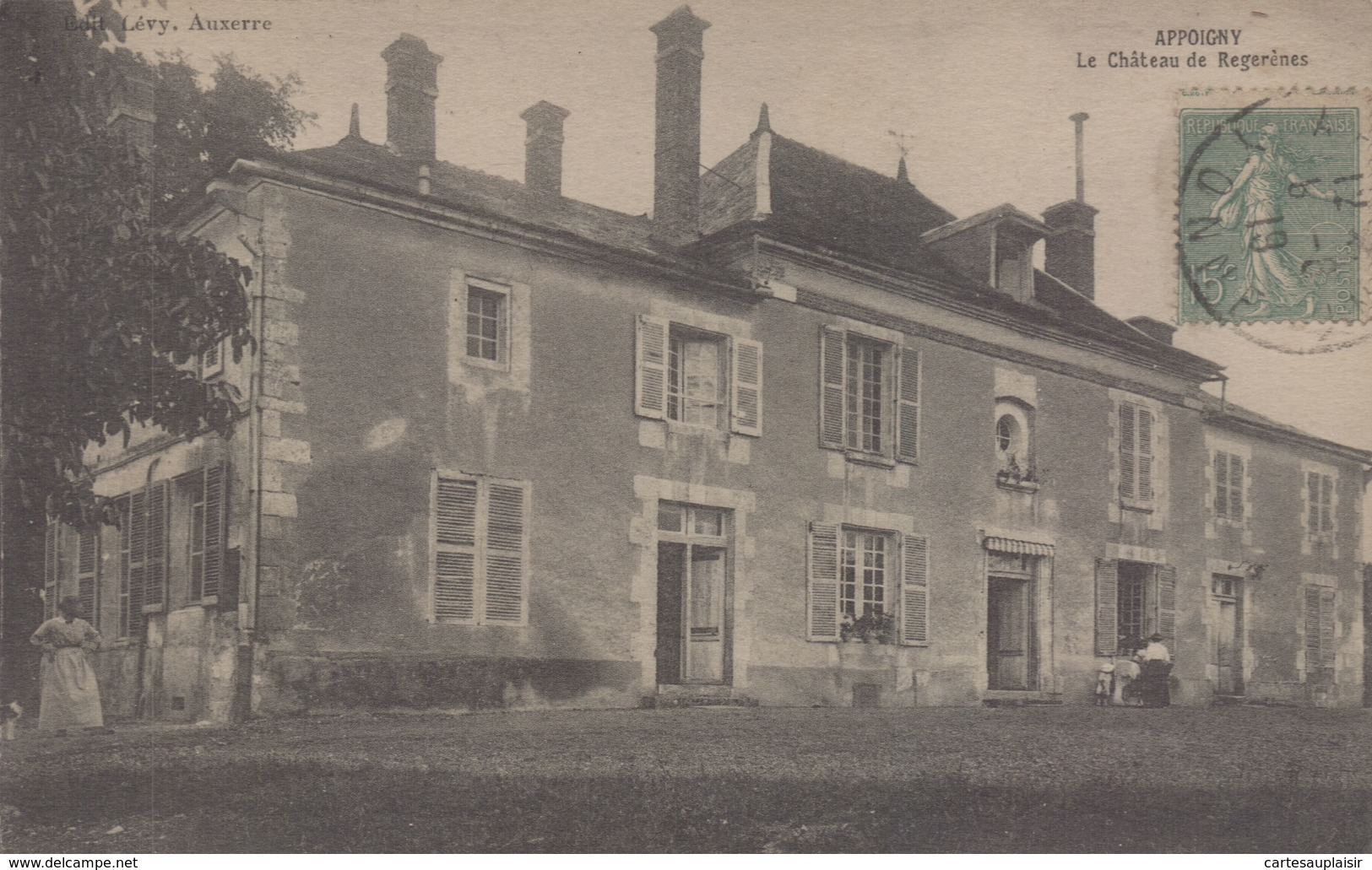 Appoigny : Le Château De Regerènes - Appoigny