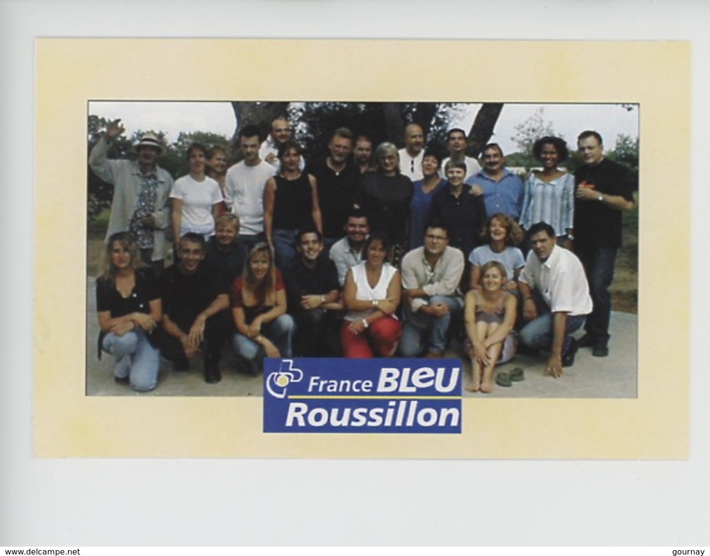 Radio France Bleu Roussillon : Narach Arnal.... (cp Vierge) - Radio